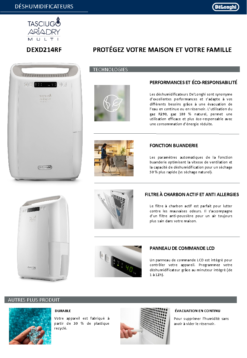 Fiche technique fournisseur