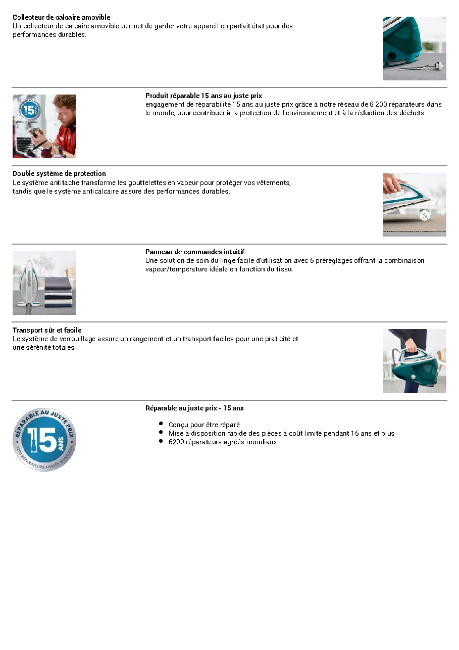 Fiche technique fournisseur