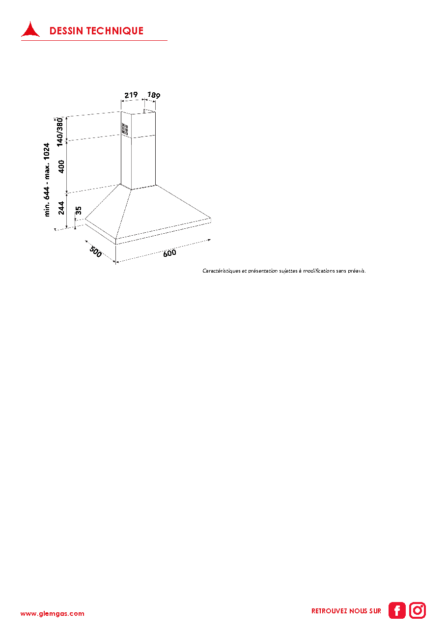 Fiche technique fournisseur