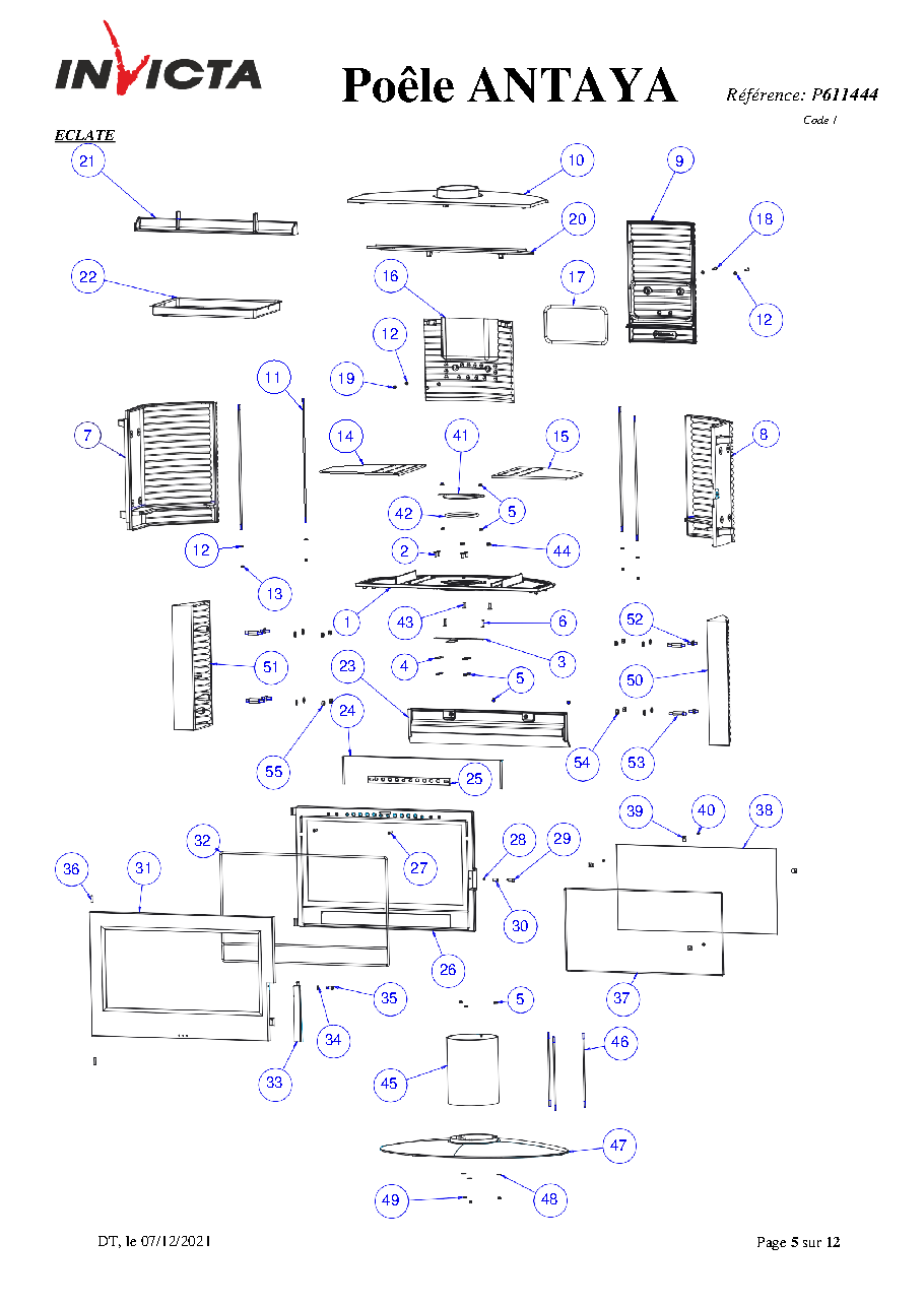 Fiche technique fournisseur