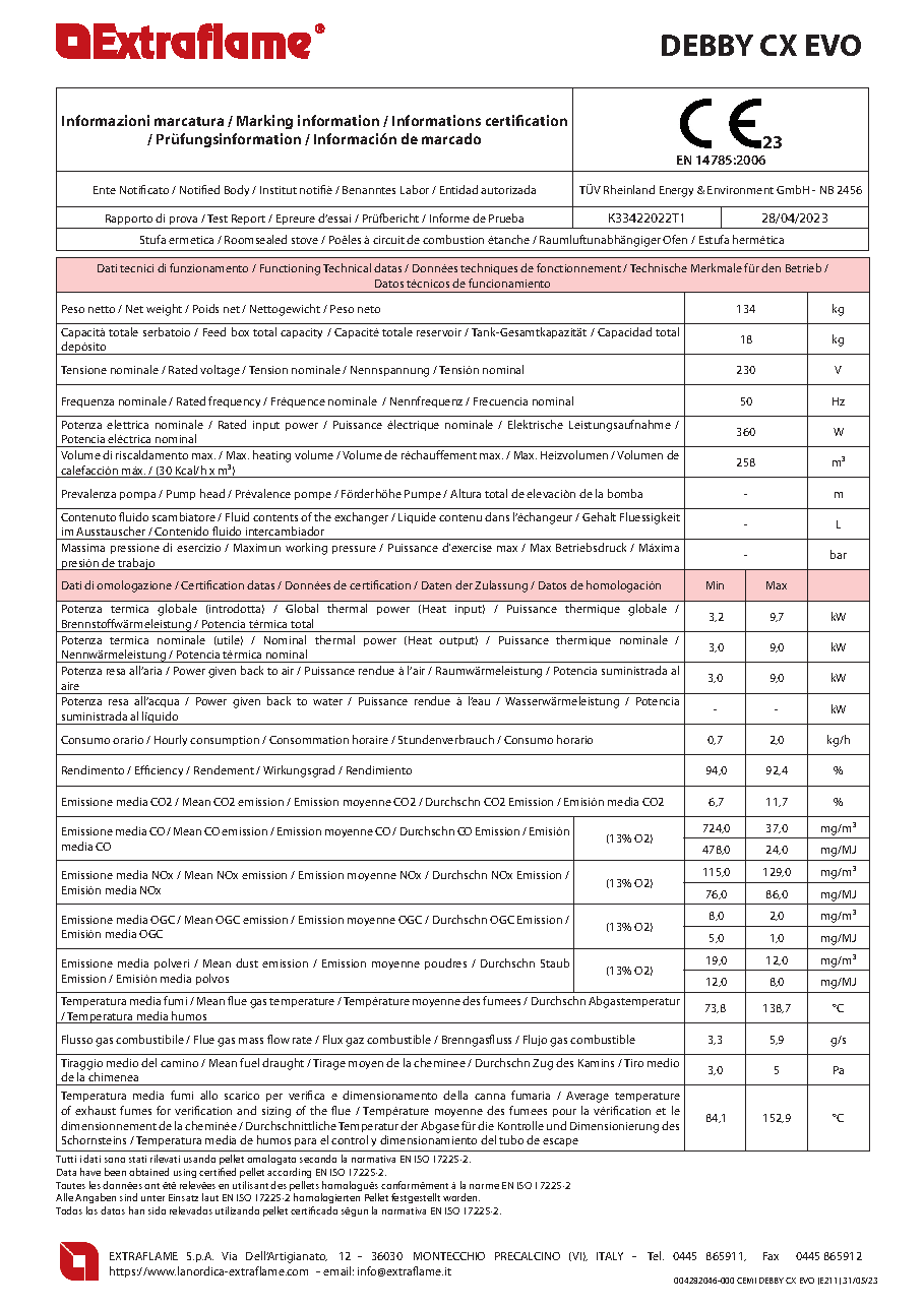 Fiche technique fournisseur