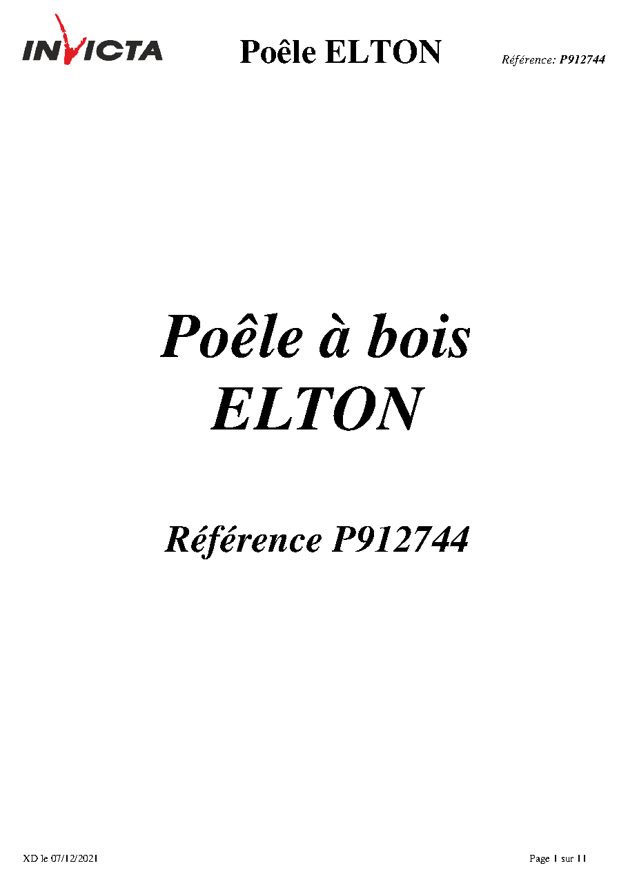 Fiche technique fournisseur