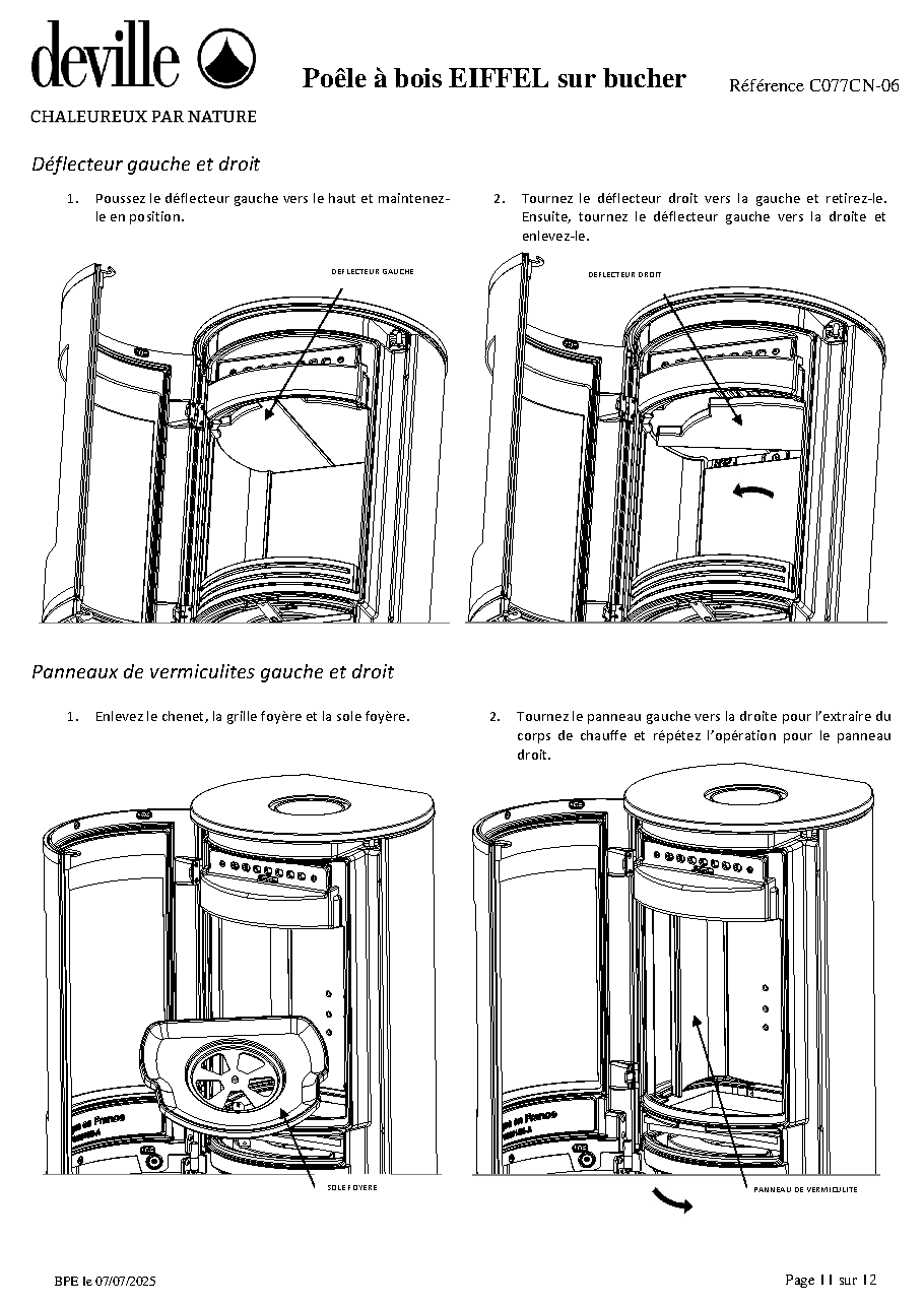 Fiche technique fournisseur