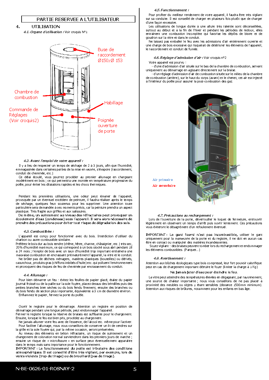 Fiche technique fournisseur