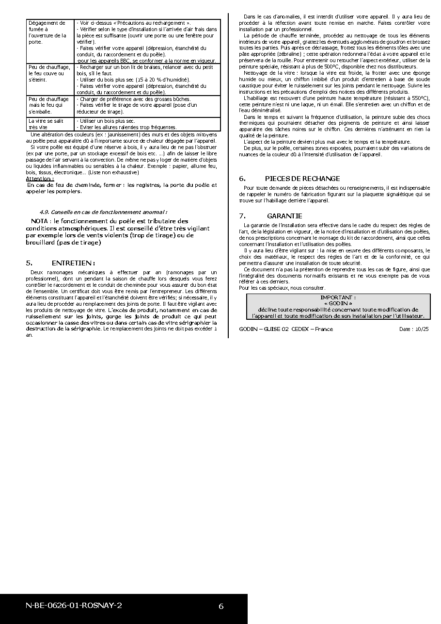 Fiche technique fournisseur