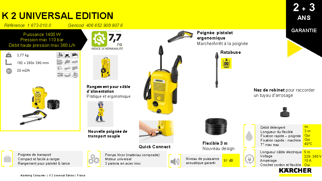 Fiche technique fournisseur
