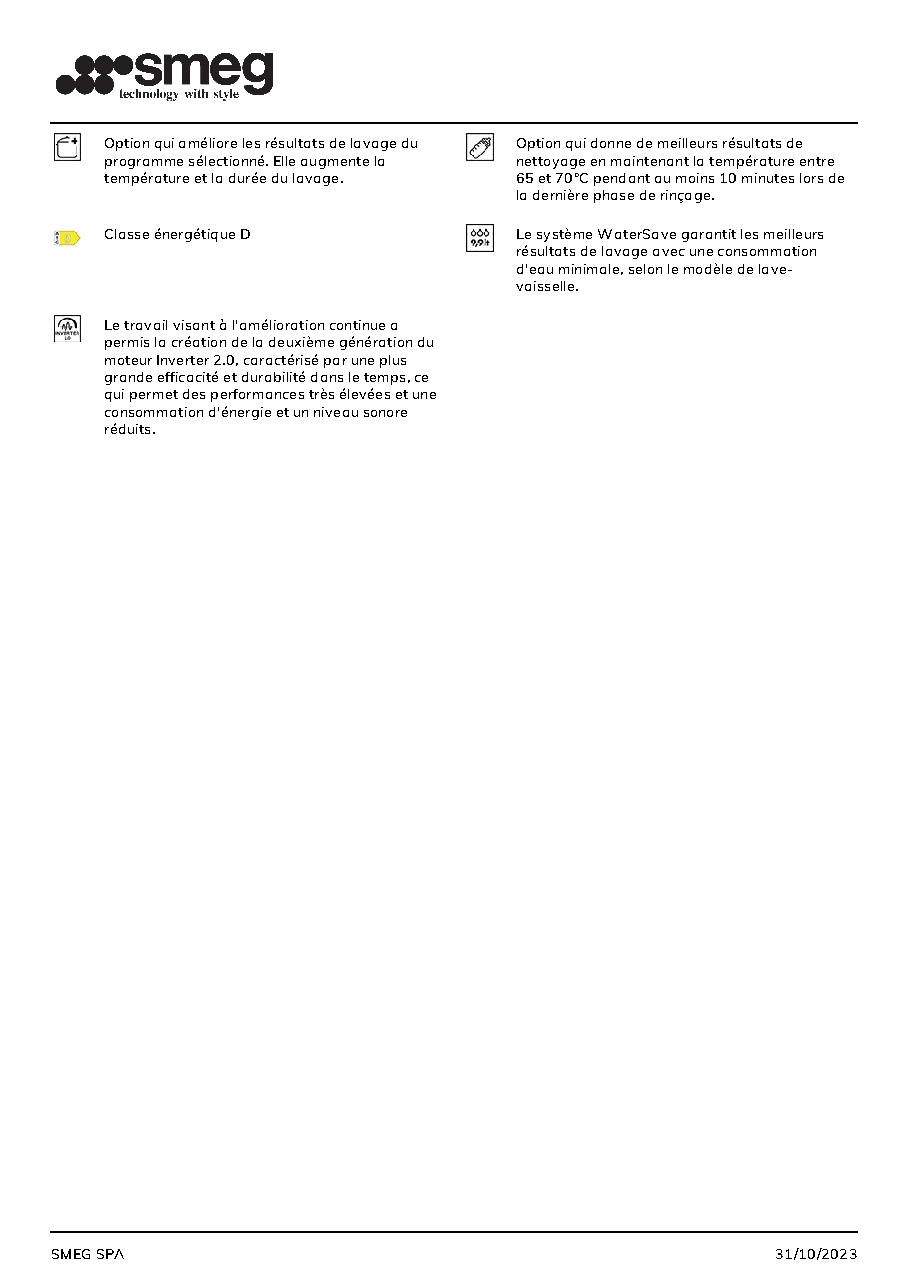 Fiche technique fournisseur