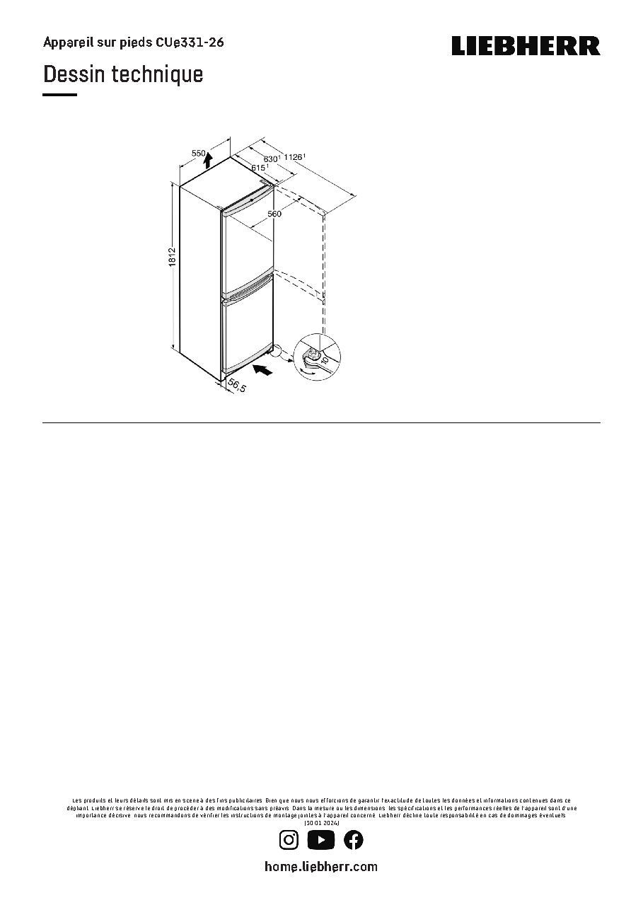 Fiche technique fournisseur