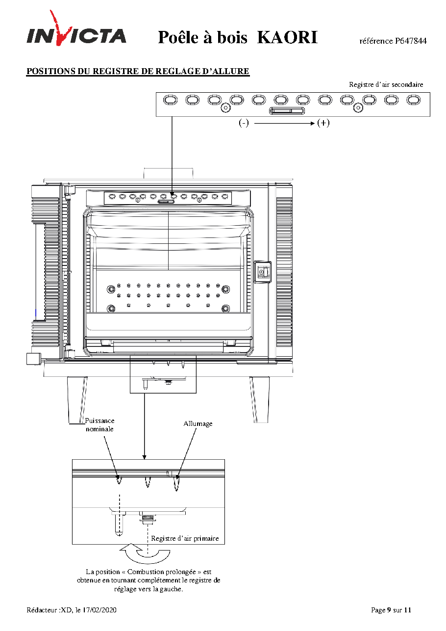 Fiche technique fournisseur