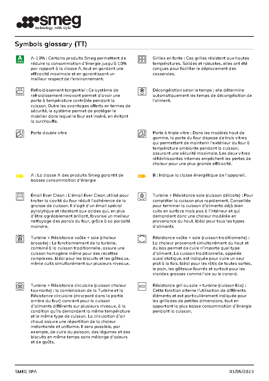 Fiche technique fournisseur