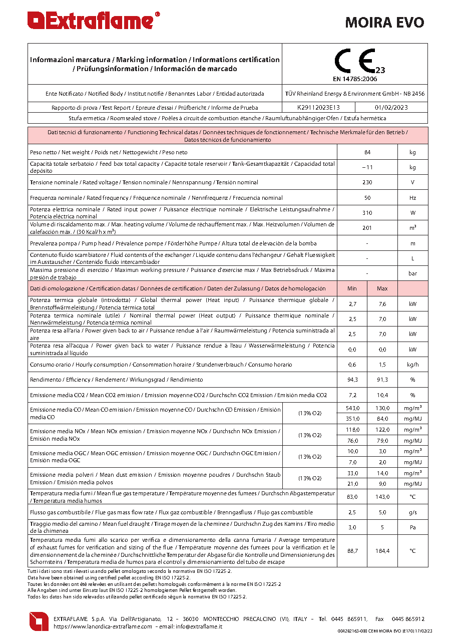 Fiche technique fournisseur