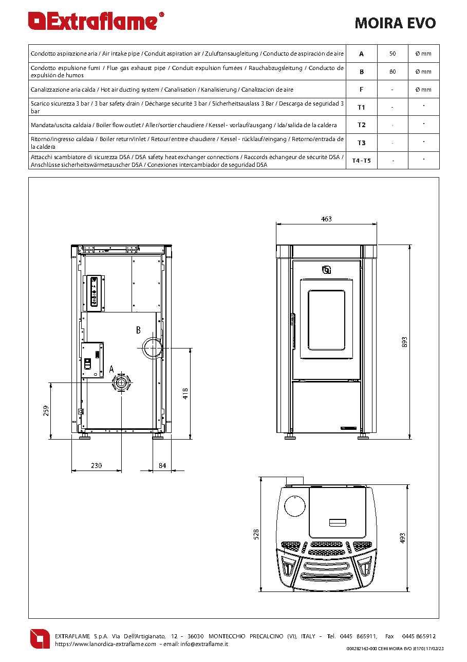Fiche technique fournisseur