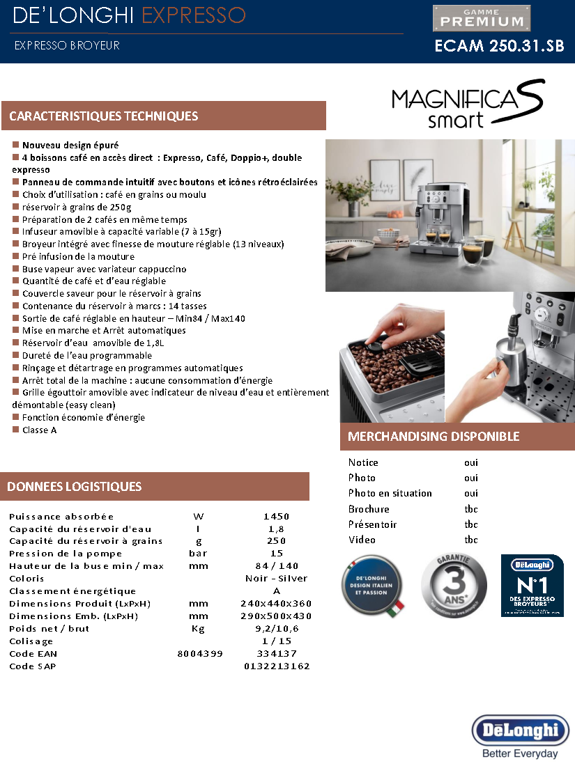 Fiche technique fournisseur