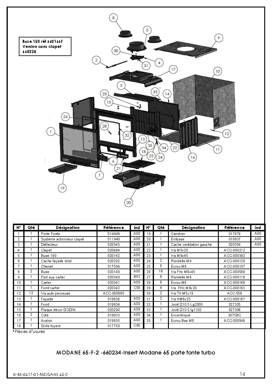 Fiche technique fournisseur