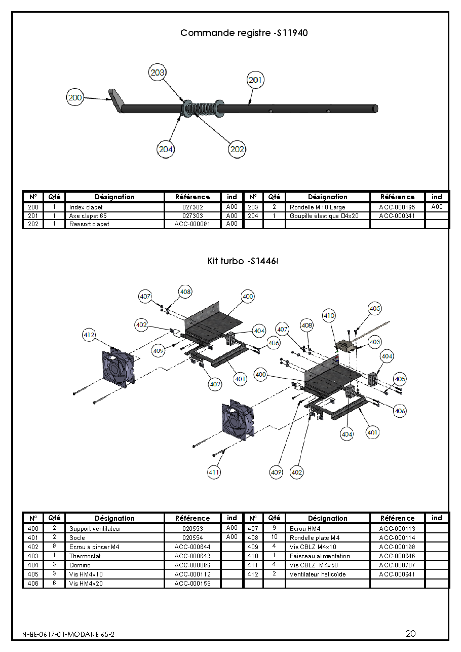 Fiche technique fournisseur