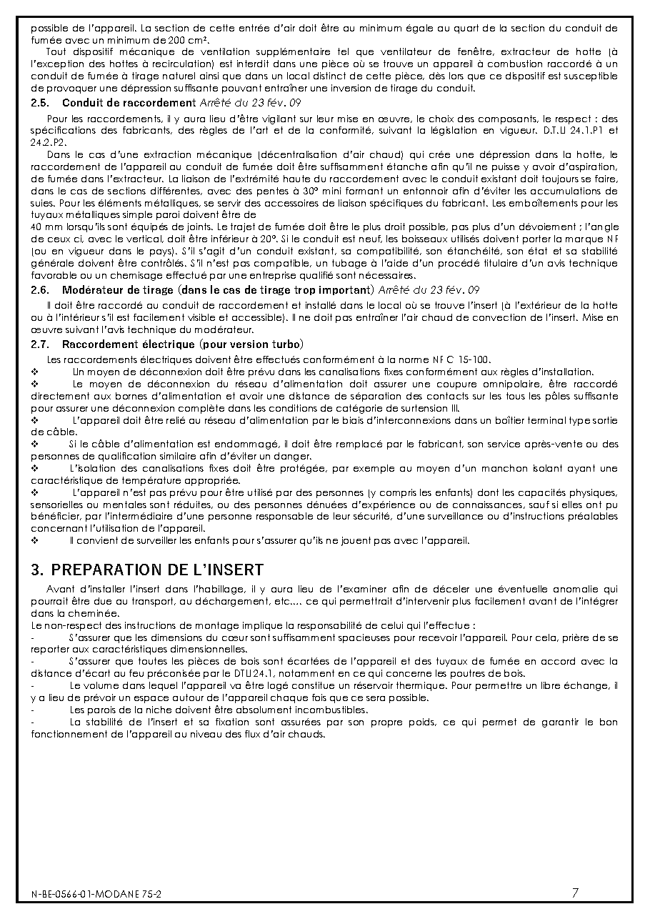 Fiche technique fournisseur