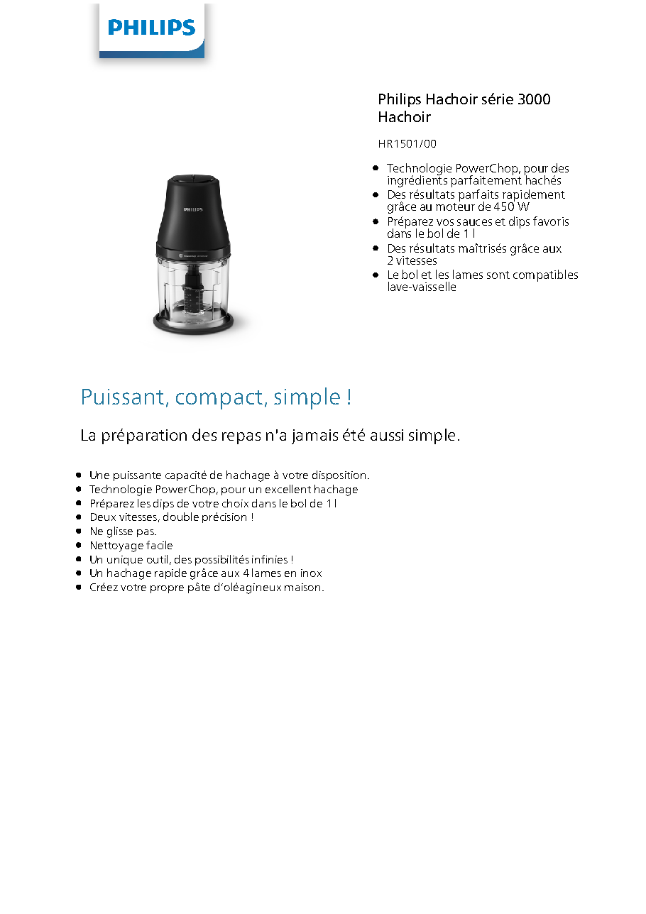 Fiche technique fournisseur