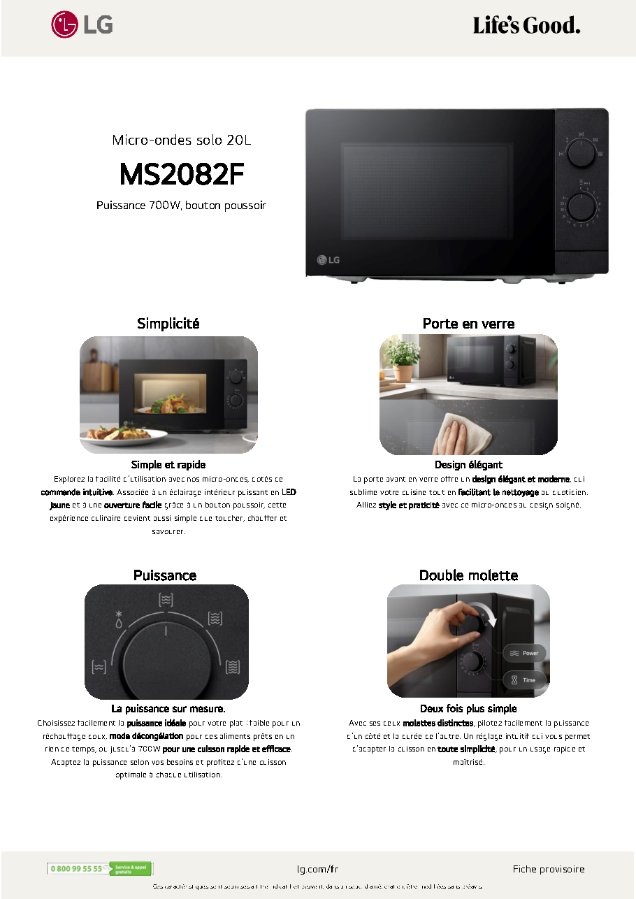 Fiche technique fournisseur