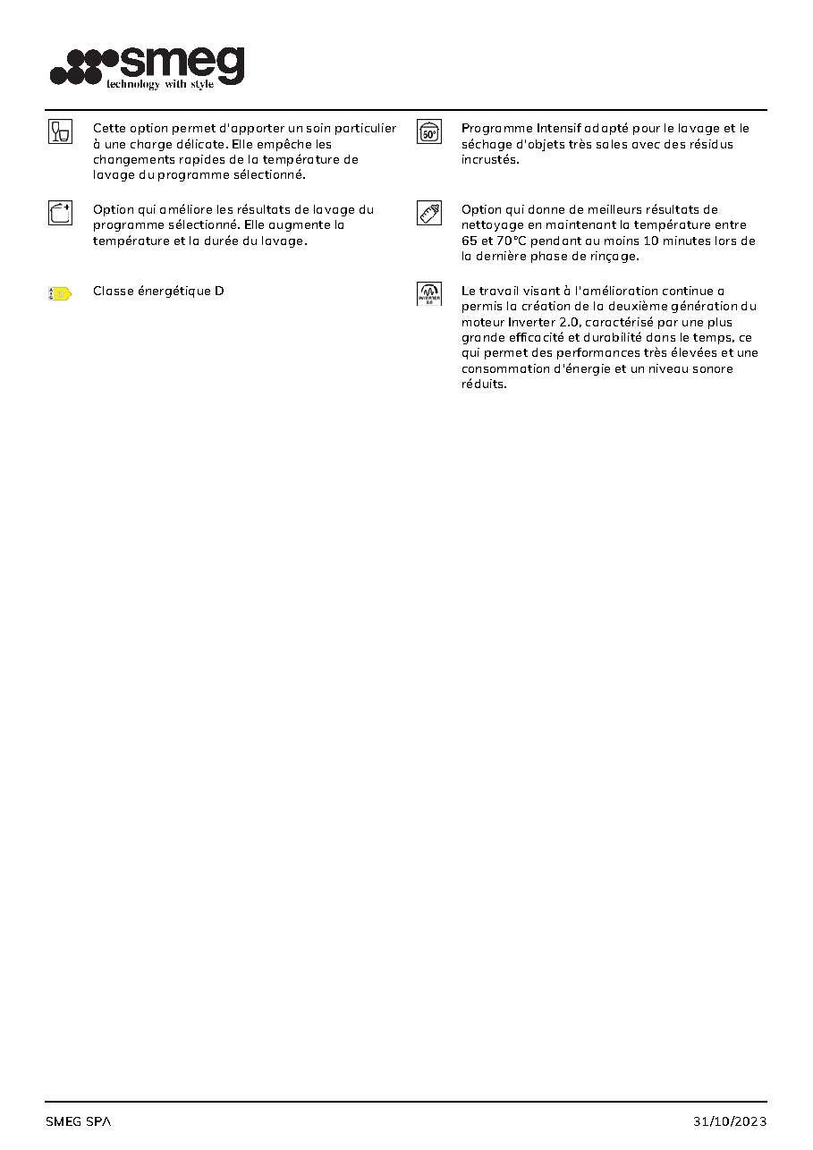 Fiche technique fournisseur
