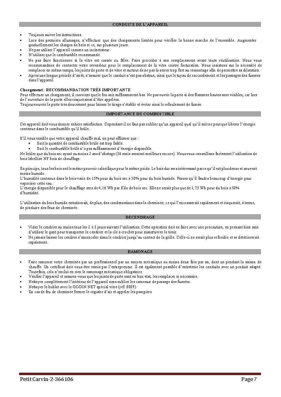 Fiche technique fournisseur
