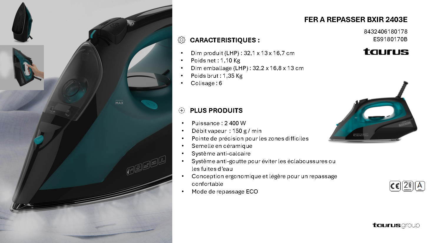 Fiche technique fournisseur