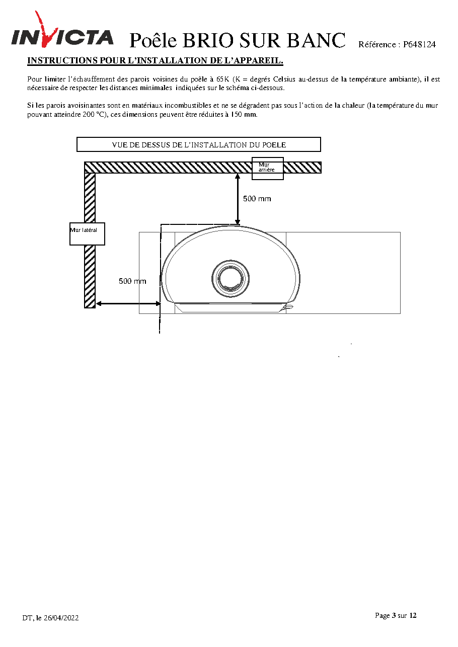 Fiche technique fournisseur