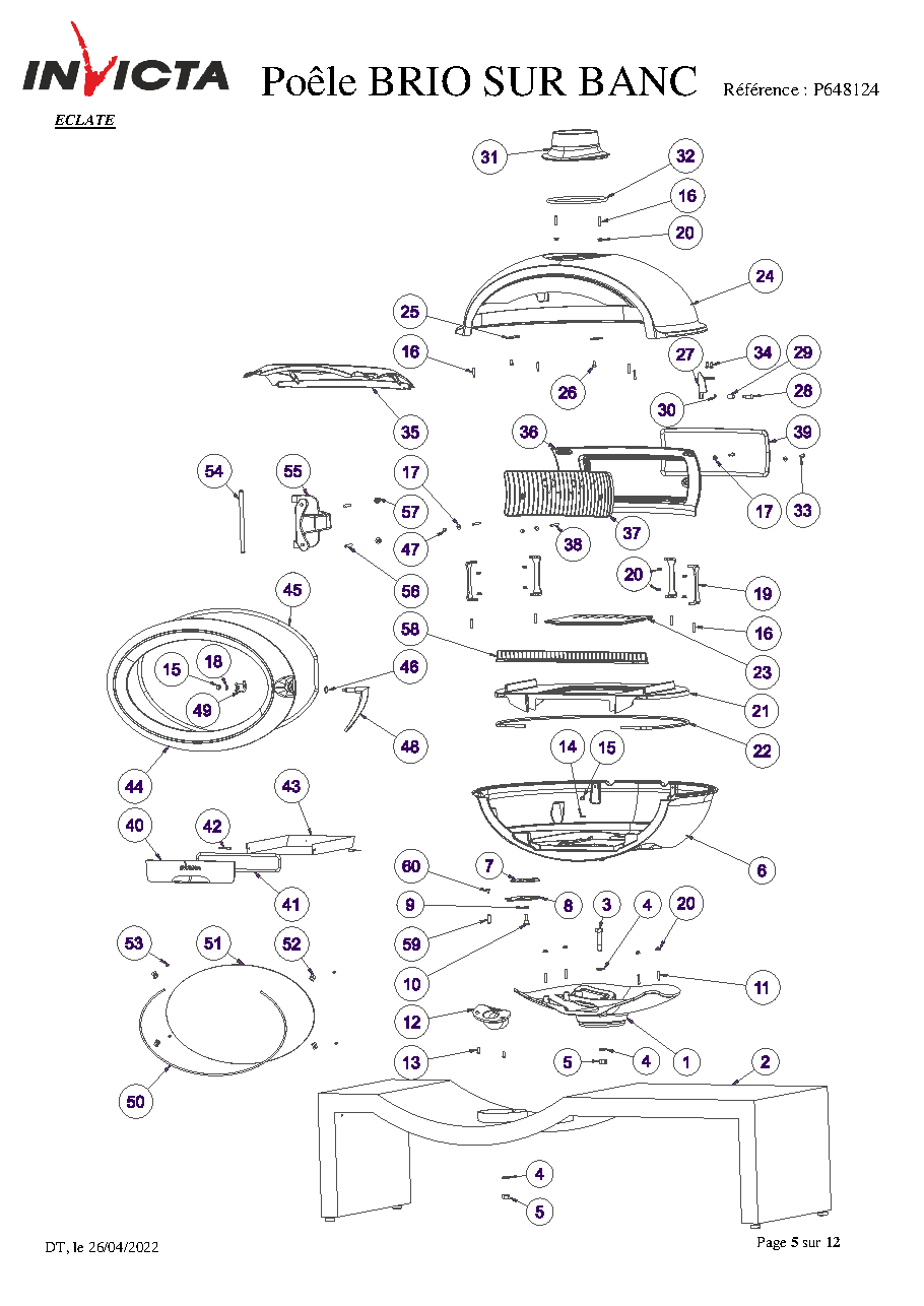 Fiche technique fournisseur