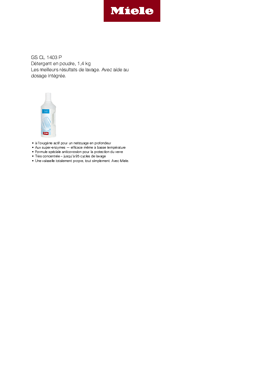 Fiche technique fournisseur