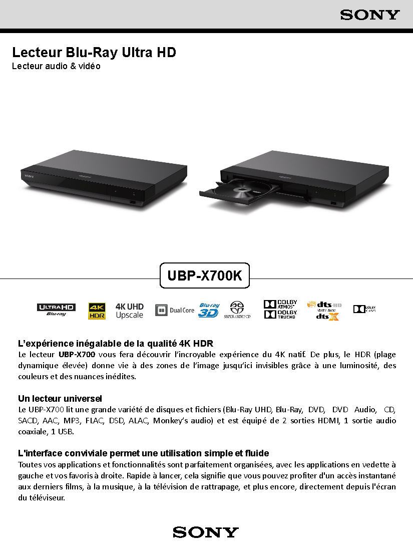 Fiche technique fournisseur