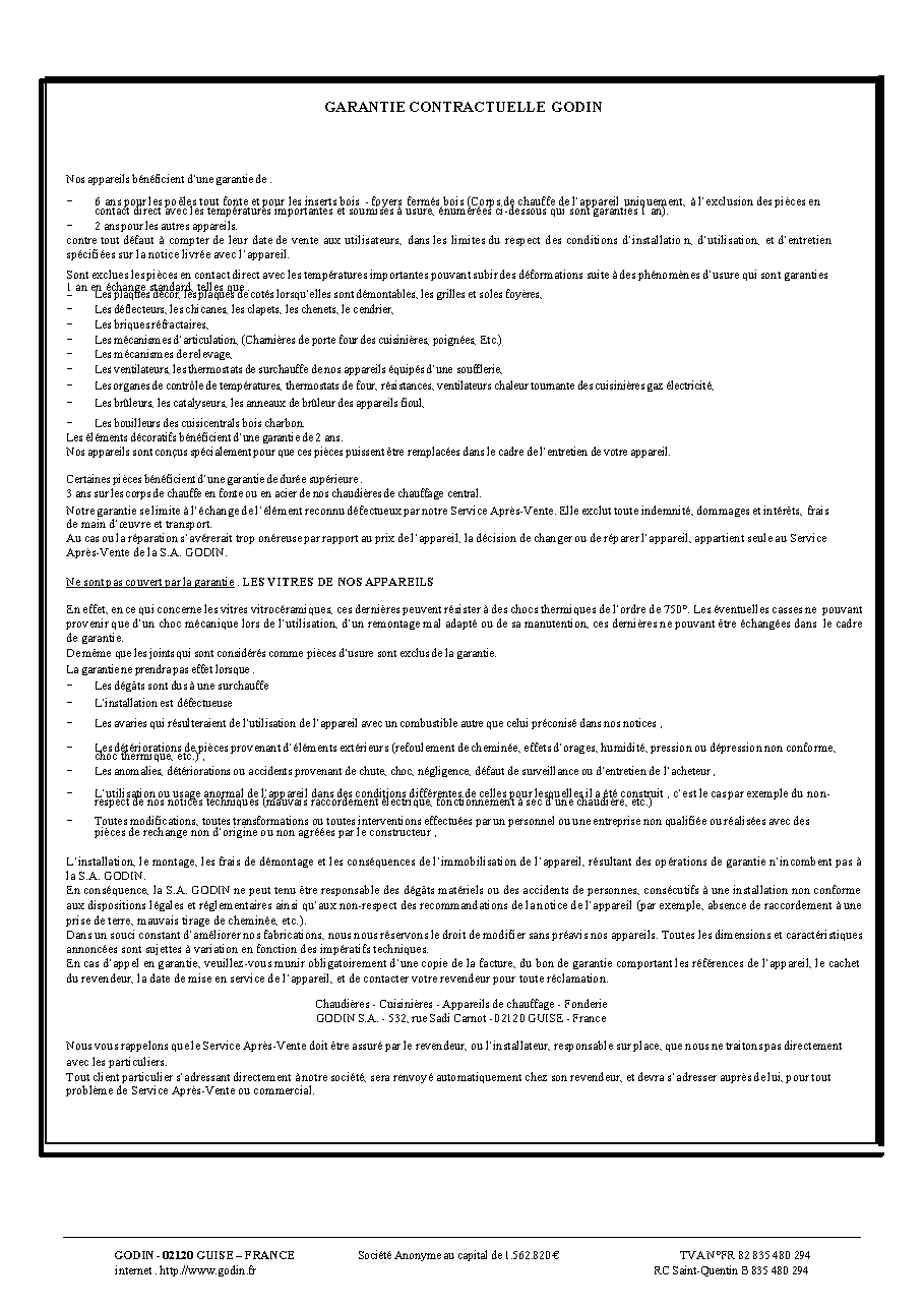 Fiche technique fournisseur