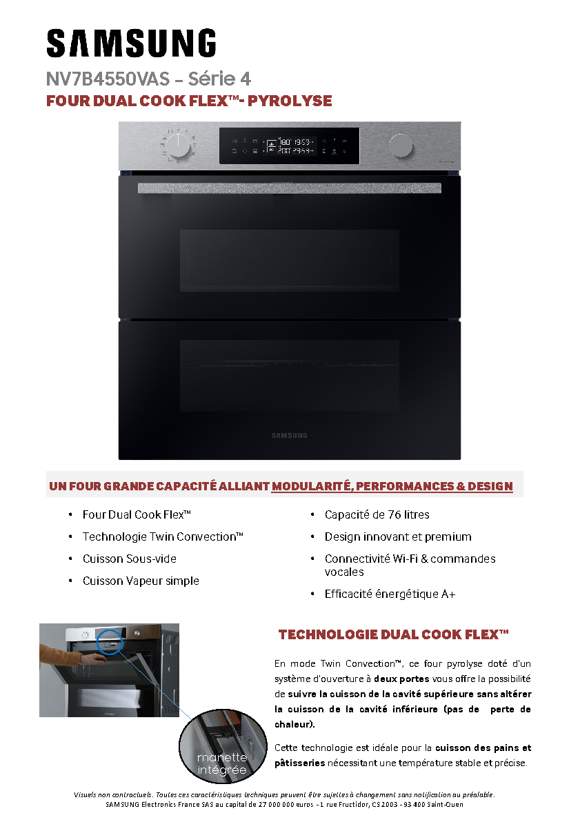 Fiche technique fournisseur