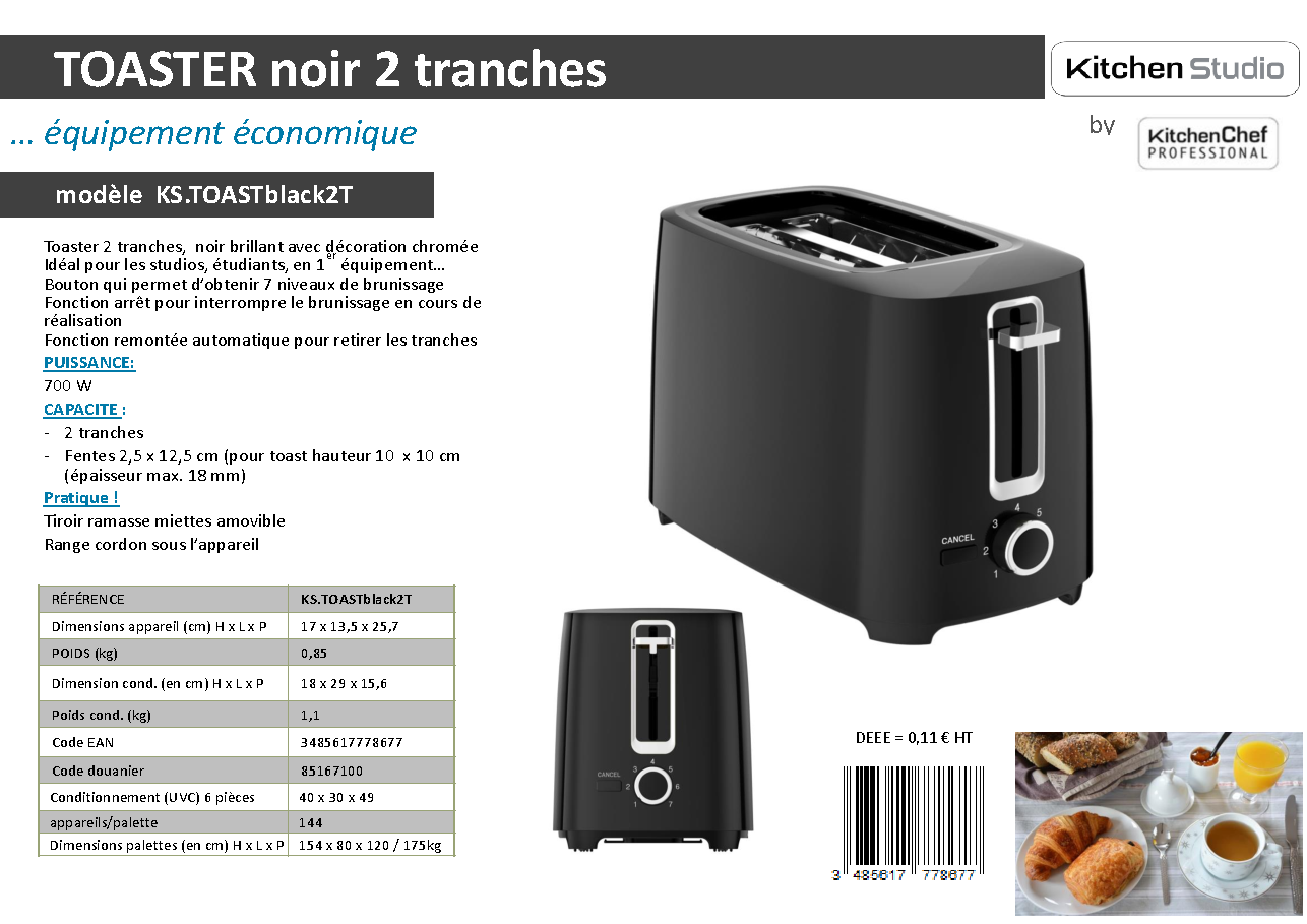 Fiche technique fournisseur