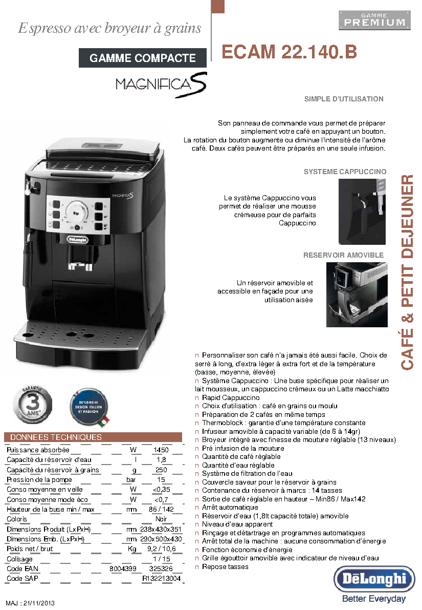 Fiche technique fournisseur