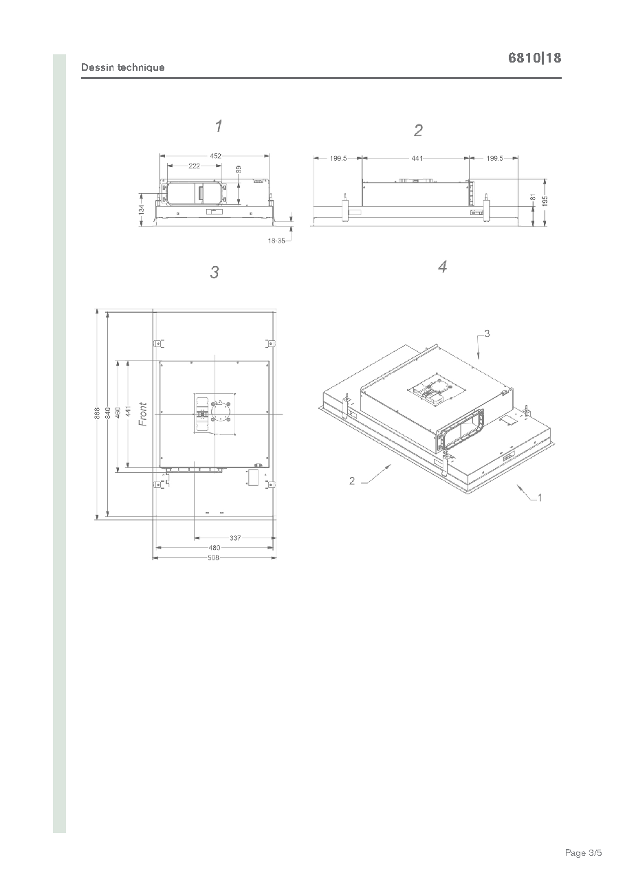 Fiche technique fournisseur