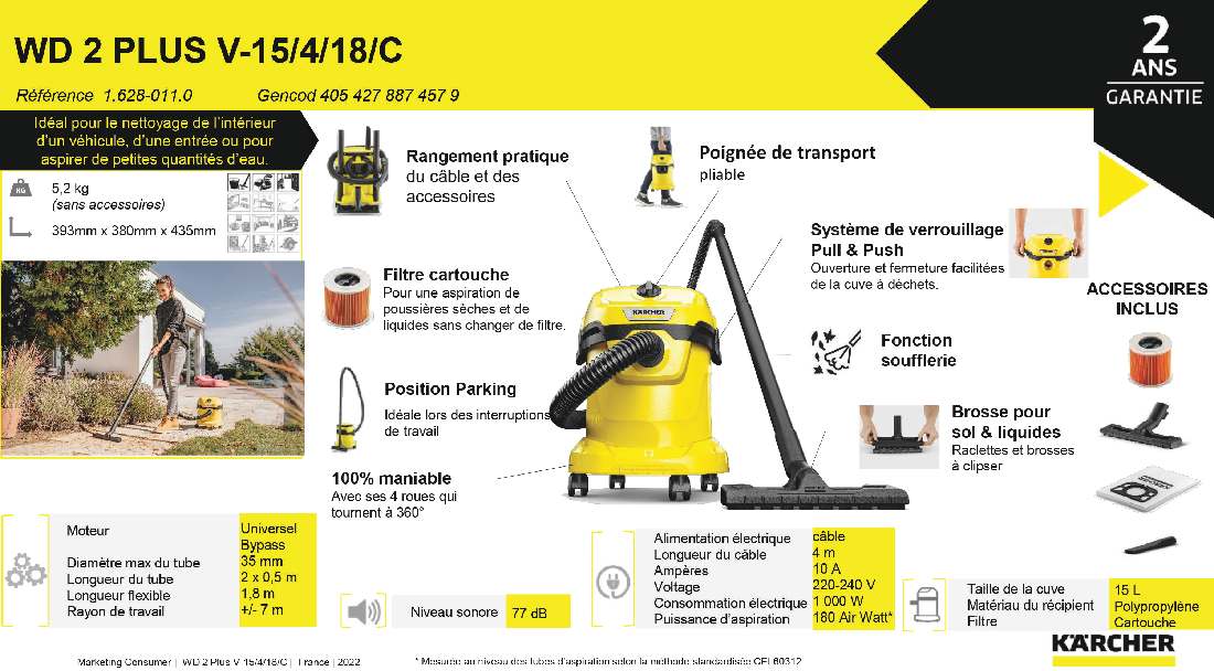 Fiche technique fournisseur