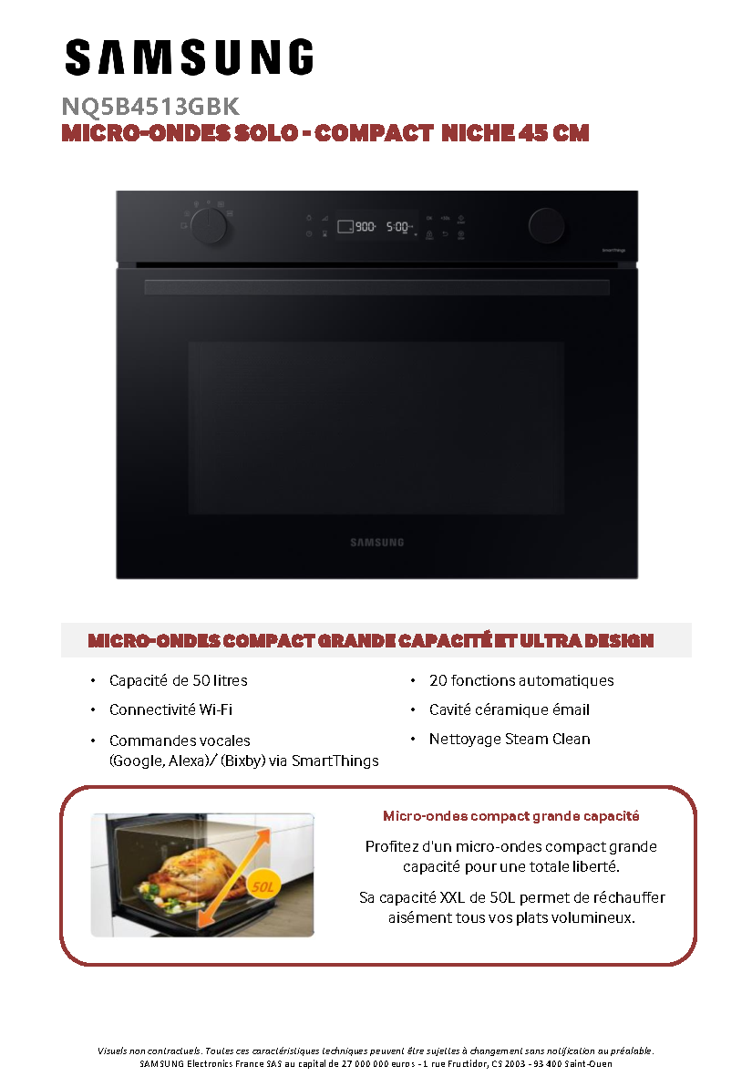 Fiche technique fournisseur