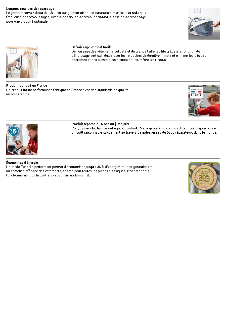 Fiche technique fournisseur