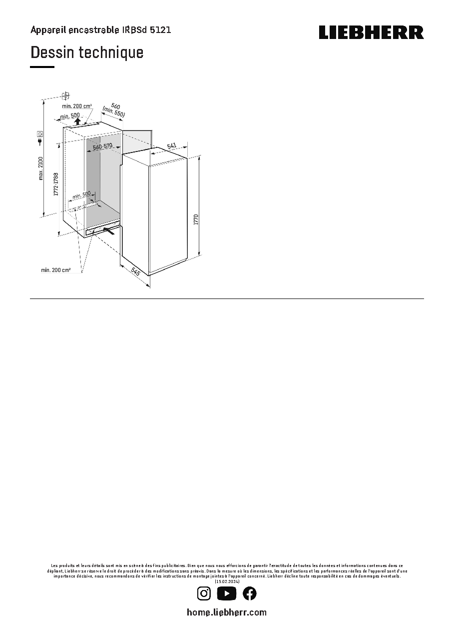 Fiche technique fournisseur