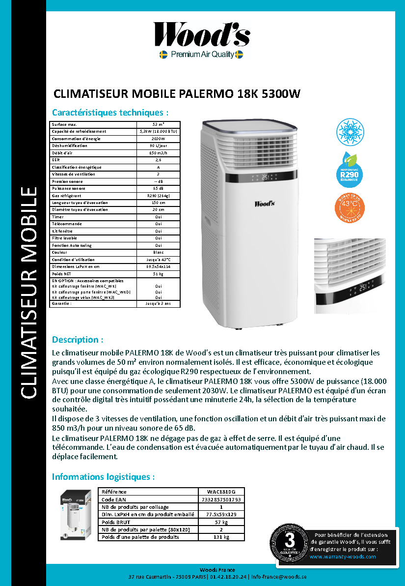 Fiche technique fournisseur