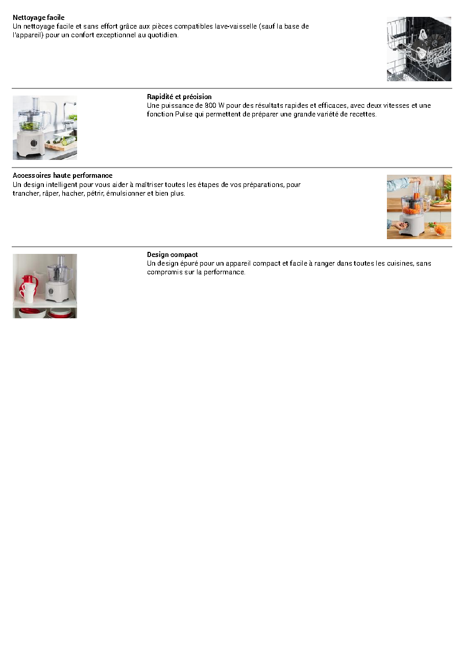 Fiche technique fournisseur