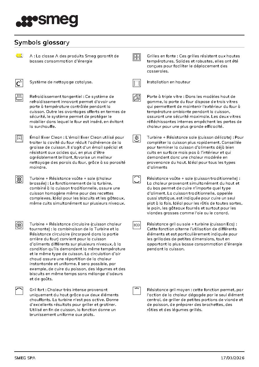 Fiche technique fournisseur