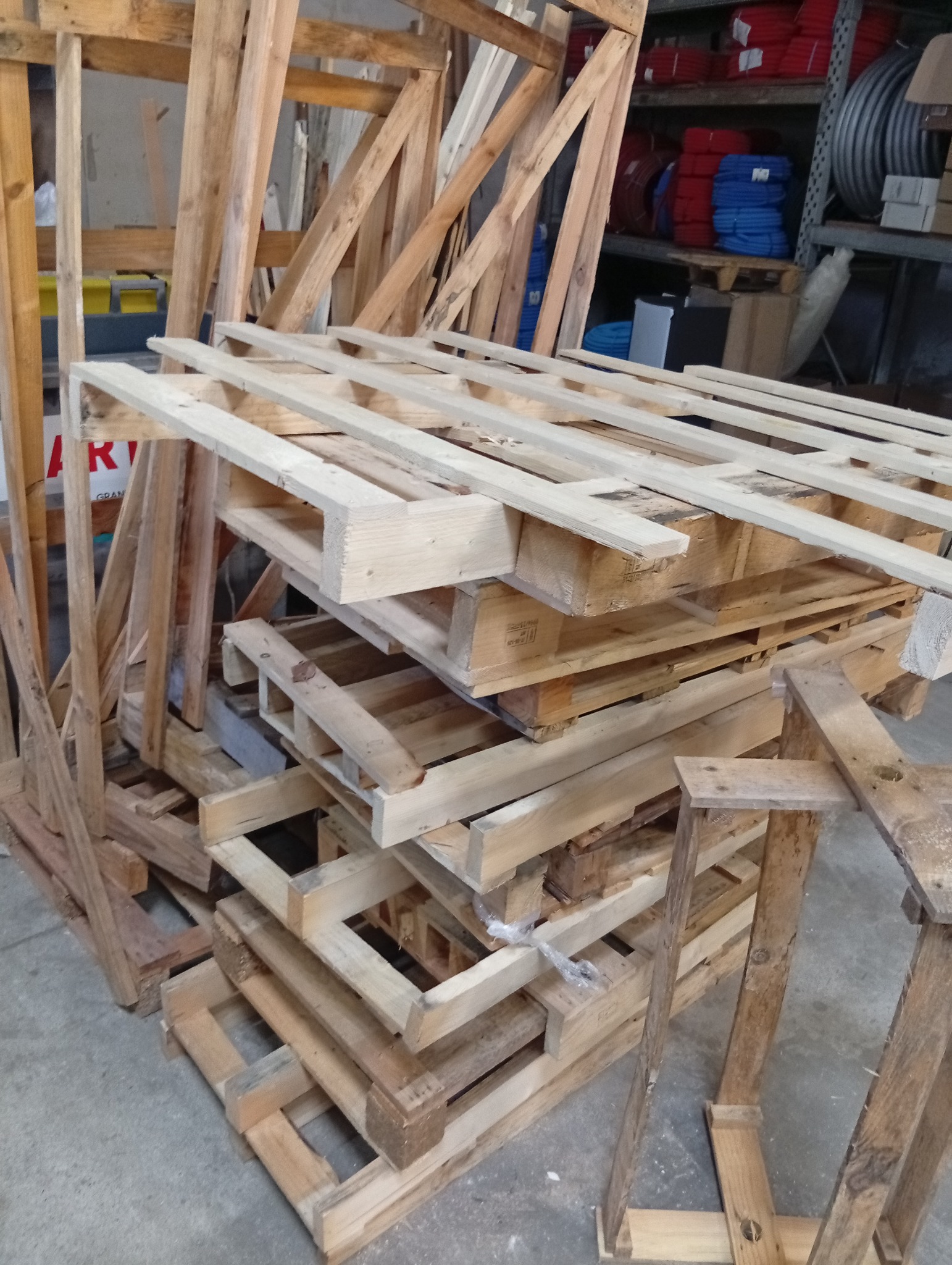 Palette en vrac (dimension non conventionnel)