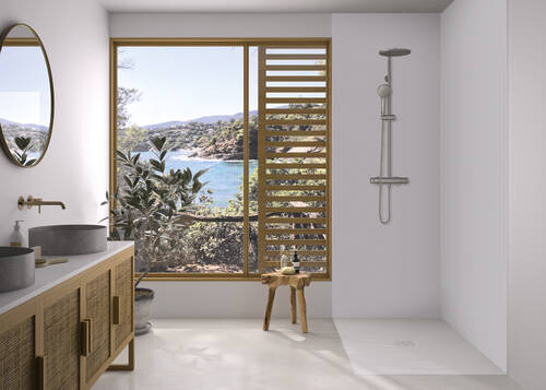 Faïence tissé blanc