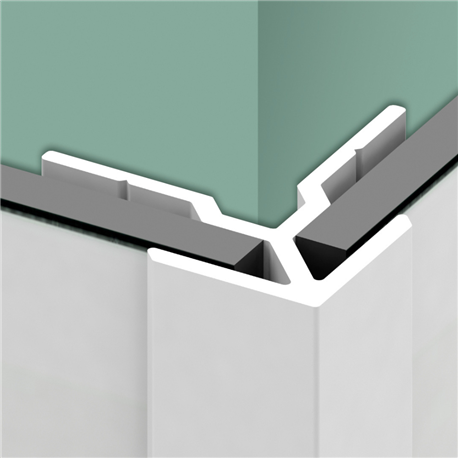 Blanc — L angle sortant